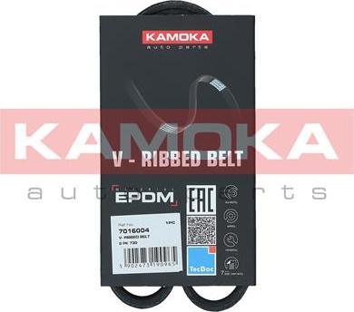 Kamoka 7016004 - Поликлиновой ремень parts5.com