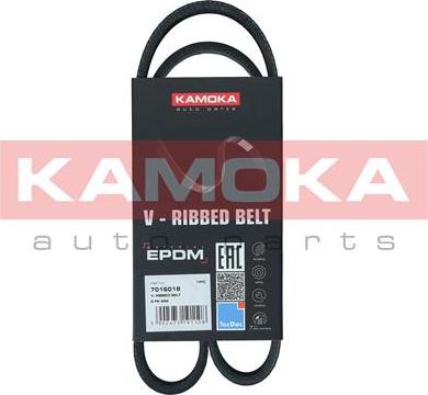 Kamoka 7016018 - Поликлиновой ремень parts5.com