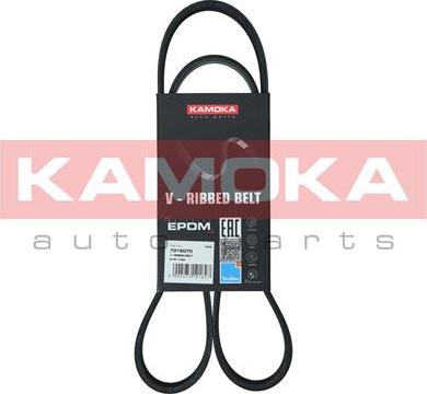 Kamoka 7016070 - Поликлиновой ремень parts5.com