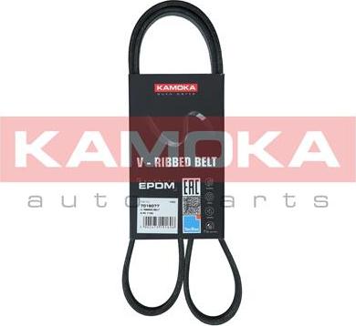 Kamoka 7016077 - Correa trapecial poli V parts5.com