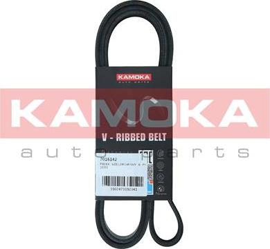 Kamoka 7016142 - Поликлиновой ремень parts5.com