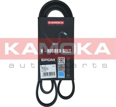 Kamoka 7016161 - Correa trapecial poli V parts5.com