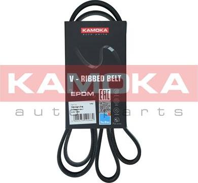 Kamoka 7016174 - Correa trapecial poli V parts5.com