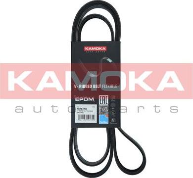 Kamoka 7016178 - V-Ribbed Belt parts5.com