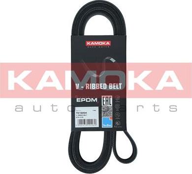 Kamoka 7016204 - Поликлиновой ремень parts5.com