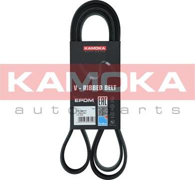 Kamoka 7016217 - Correa trapecial poli V parts5.com