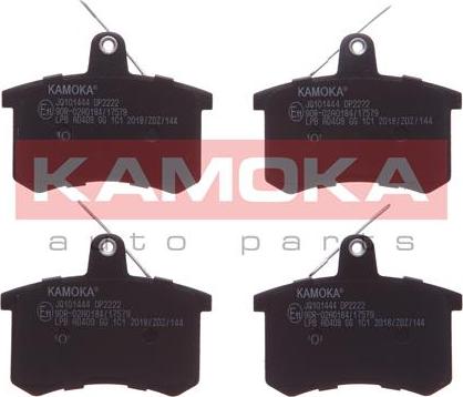 Kamoka JQ101444 - Тормозные колодки, дисковые, комплект parts5.com