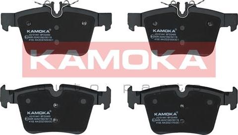 Kamoka JQ101441 - Тормозные колодки, дисковые, комплект parts5.com