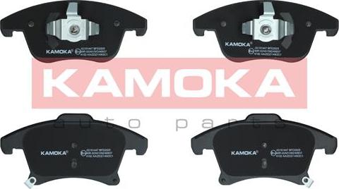 Kamoka JQ101447 - Тормозные колодки, дисковые, комплект parts5.com