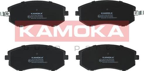 Kamoka JQ101460 - Тормозные колодки, дисковые, комплект parts5.com