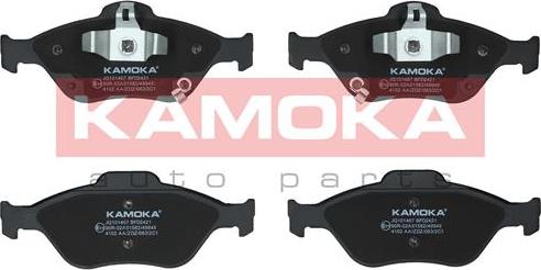 Kamoka JQ101467 - Тормозные колодки, дисковые, комплект parts5.com