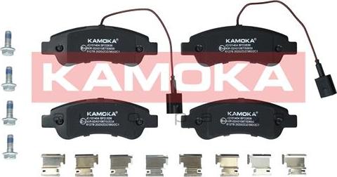 Kamoka JQ101404 - Тормозные колодки, дисковые, комплект parts5.com