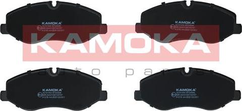 Kamoka JQ101403 - Тормозные колодки, дисковые, комплект parts5.com