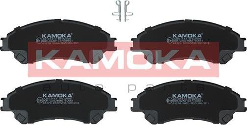 Kamoka JQ101414 - Тормозные колодки, дисковые, комплект parts5.com