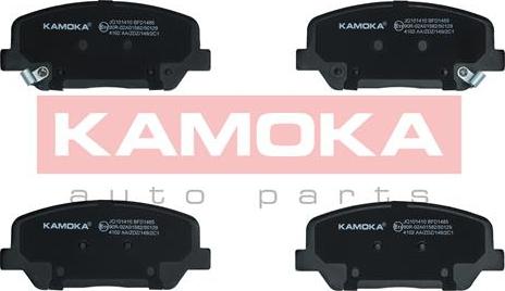 Kamoka JQ101410 - Тормозные колодки, дисковые, комплект parts5.com