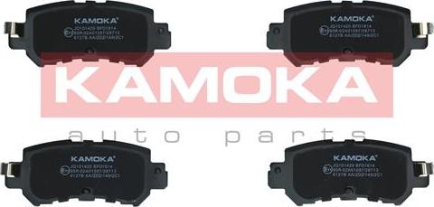 Kamoka JQ101420 - Тормозные колодки, дисковые, комплект parts5.com