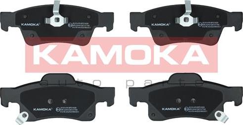 Kamoka JQ101476 - Тормозные колодки, дисковые, комплект parts5.com