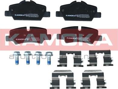 Kamoka JQ101502 - Тормозные колодки, дисковые, комплект parts5.com