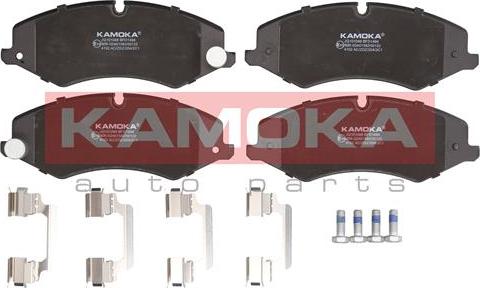 Kamoka JQ101048 - Тормозные колодки, дисковые, комплект parts5.com