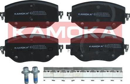 Kamoka JQ101057 - Тормозные колодки, дисковые, комплект parts5.com