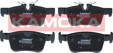 Kamoka JQ101034 - Тормозные колодки, дисковые, комплект parts5.com