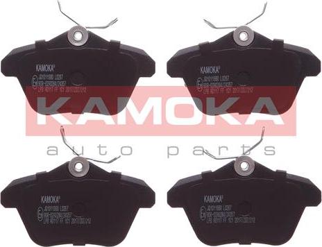 Kamoka JQ1011990 - Тормозные колодки, дисковые, комплект parts5.com