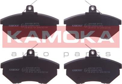 Kamoka JQ1011548 - Тормозные колодки, дисковые, комплект parts5.com