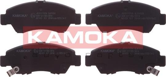 Kamoka JQ1011554 - Тормозные колодки, дисковые, комплект parts5.com