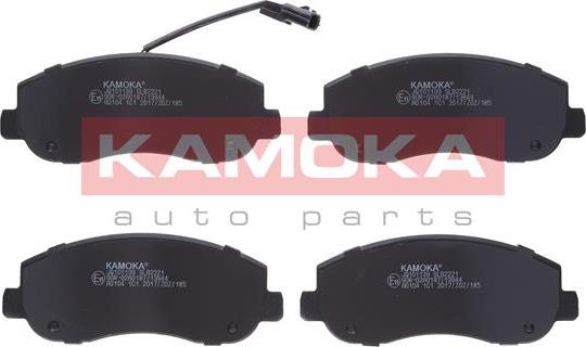 Kamoka JQ101139 - Тормозные колодки, дисковые, комплект parts5.com