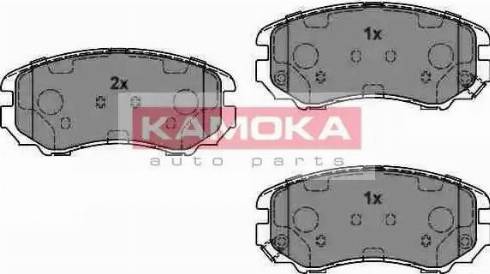 Kamoka JQ1018500 - Тормозные колодки, дисковые, комплект parts5.com