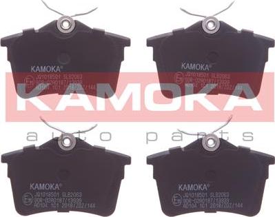 Kamoka JQ1018501 - Тормозные колодки, дисковые, комплект parts5.com