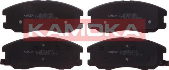 Kamoka JQ1018616 - Тормозные колодки, дисковые, комплект parts5.com