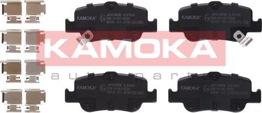 Kamoka JQ1018096 - Тормозные колодки, дисковые, комплект parts5.com