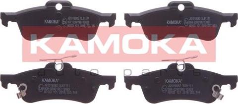 Kamoka JQ1018082 - Тормозные колодки, дисковые, комплект parts5.com