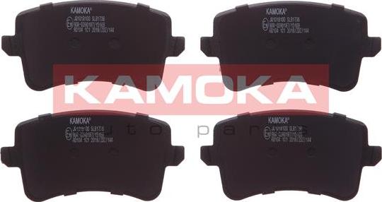 Kamoka JQ1018100 - Тормозные колодки, дисковые, комплект parts5.com