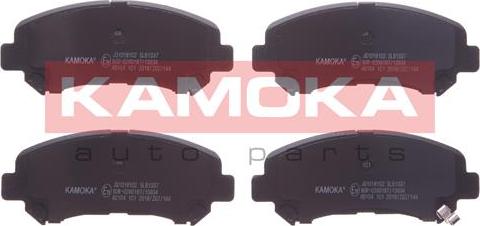 Kamoka JQ1018102 - Тормозные колодки, дисковые, комплект parts5.com