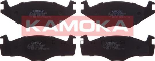 Kamoka JQ101838 - Тормозные колодки, дисковые, комплект parts5.com