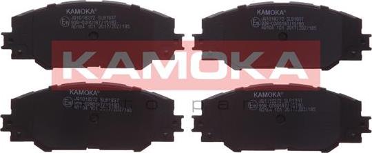 Kamoka JQ1018272 - Тормозные колодки, дисковые, комплект parts5.com