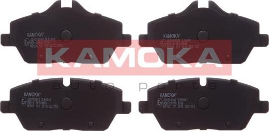 Kamoka JQ1013948 - Тормозные колодки, дисковые, комплект parts5.com