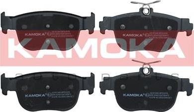 Kamoka JQ101345 - Тормозные колодки, дисковые, комплект parts5.com