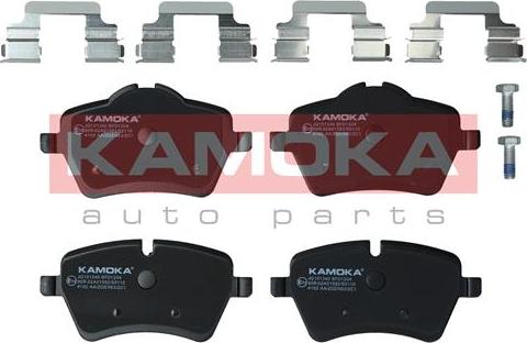 Kamoka JQ101340 - Тормозные колодки, дисковые, комплект parts5.com