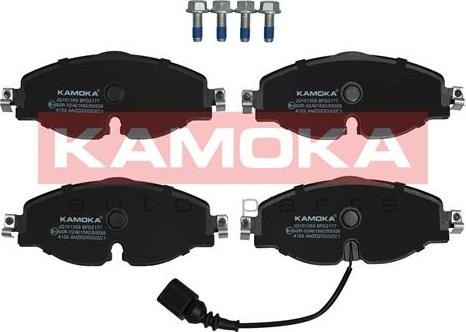 Kamoka JQ101359 - Тормозные колодки, дисковые, комплект parts5.com