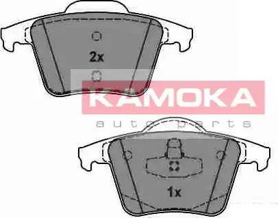 Kamoka JQ1013564 - Тормозные колодки, дисковые, комплект parts5.com