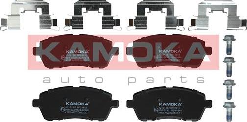 Kamoka JQ101357 - Тормозные колодки, дисковые, комплект parts5.com