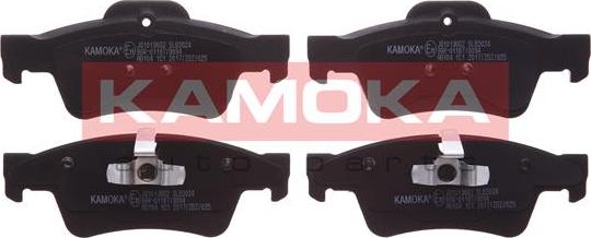 Kamoka JQ1013662 - Тормозные колодки, дисковые, комплект parts5.com