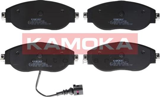 Kamoka JQ101307 - Тормозные колодки, дисковые, комплект parts5.com