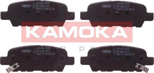 Kamoka JQ1013386 - Тормозные колодки, дисковые, комплект parts5.com