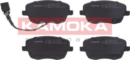 Kamoka JQ1013324 - Тормозные колодки, дисковые, комплект parts5.com