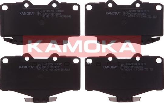 Kamoka JQ1013704 - Тормозные колодки, дисковые, комплект parts5.com