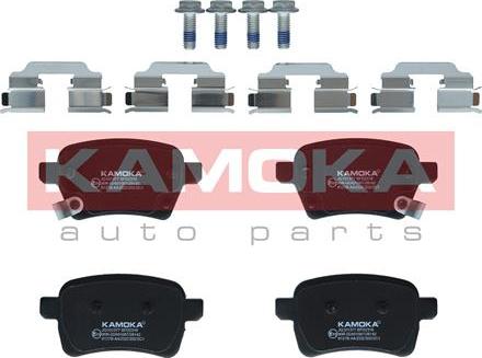 Kamoka JQ101377 - Тормозные колодки, дисковые, комплект parts5.com